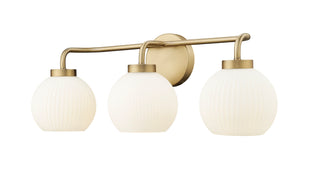 Oprah 3-Light Vanity Vintage Brass