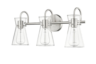 Camellia 3-Light Vanity Brushed Nickel