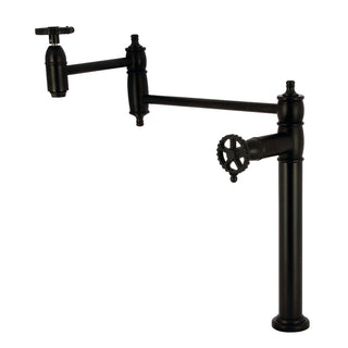 Fuller Pot Filler Faucet in Matte Black