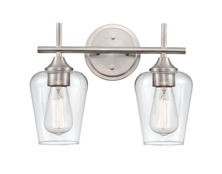 Ashford 2-Light Vanity - Brushed Nickel
