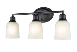 Amberle 3-Light Vanity Matte Black
