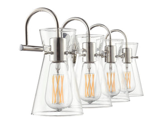 Camellia 30.75" Wide 4-Light Vanity - Polished Nickel