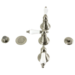Victorian Bidet Faucet in Brushed Nickel