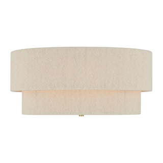 Helbert 18" Wide 4-Light Flush Mount