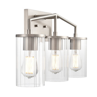 Beverlly 20" Wide 3-Light Vanity - Brushed Nickel