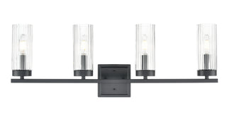 Iversen 29.75" Wide 4-Light Vanity - Matte Black