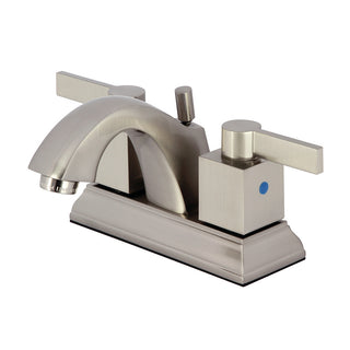 Meridian 4 Inch Centerset Bathroom Faucet in Brushed Nickel