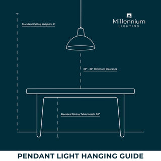 Ashli 1-Light Pendant light Modern Gold