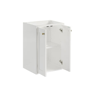 19.75 Inch Chianti Freestanding Vanity in Glossy White /  Top