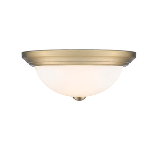 2-Light Flushmount Ceiling Light Modern Gold