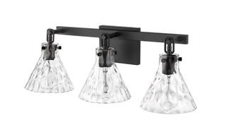 Barlon 3-Light Vanity Matte Black
