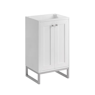 19.75 Inch Chianti Freestanding Vanity in Glossy White / White Glossy Top