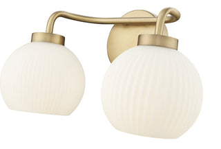 Oprah 2-Light Vanity Vintage Brass