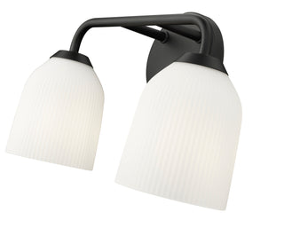 Norah 2-Light Vanity Matte Black