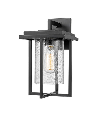 Adair 1-Light Outdoor Wall Sconce Powder Coated Black
