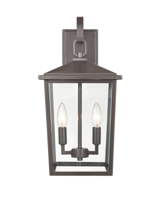 Fetterton 2-Light Outdoor Wall Sconce Powder Coated Bronze
