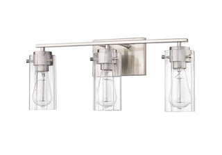 Serena 3-Light Vanity Brushed Nickel