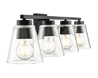 Strayhan 31" 4-Light Vanity - Matte Black