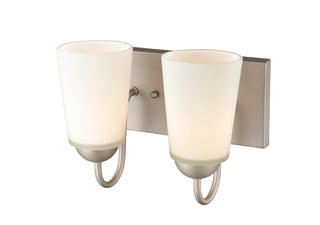 Ivey Lake 2-Light Vanity Satin Nickel