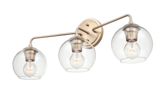 3-Light Vanity Modern Gold