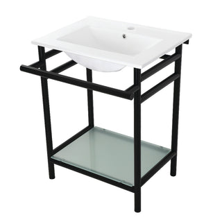 Sheridan 24 Inch Console Sink in White