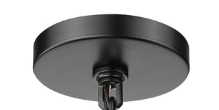 Beaufort 7" Wide 1-Light Outdoor Hanging Lantern - Powder Coated Black