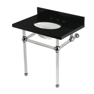 Templeton 30 Inch Console Sink in Polished Chrome