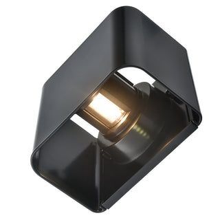 4.75" High LED Outdoor Wall Sconce - Powder Coated Black
