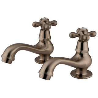 Heritage Basin Tap Faucet in Brushed Nickel