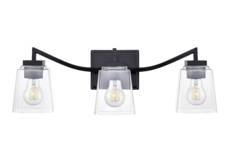 Avenna 23.5" Wide 3-Light Vanity - Matte Black
