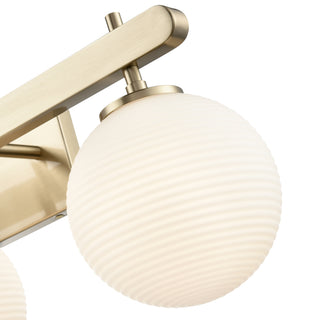 Coretta 26" Wide 3-Light Vanity - Modern Gold
