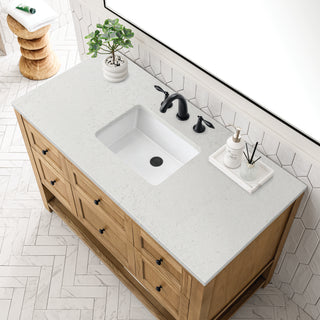 48 Inch Breckenridge Freestanding Vanity in Light Natural Oak / Lime Delight Top