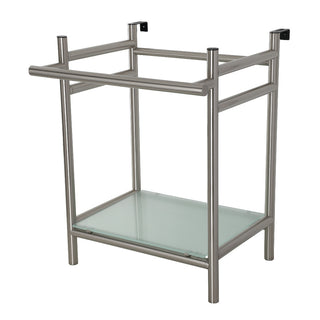 Fauceture 24 Inch Console Sink in Brushed Nickel