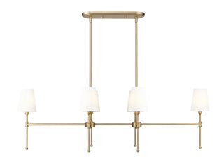 Adorra 48" Wide 6-Light Chandelier - Vintage Brass