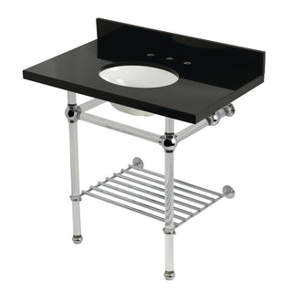 Templeton 36 Inch Console Sink in Polished Chrome