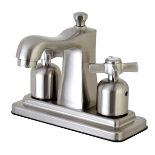 Millennium 4 Inch Centerset Bathroom Faucet in Brushed Nickel