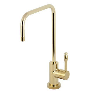 Nustudio Water Filtration Faucet in Polished Brass