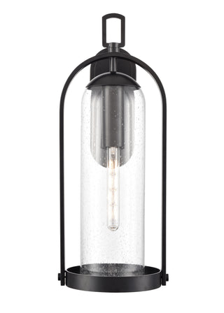Luxio 24.75" High 1-Light Outdoor Wall Sconce - Powder Coated Black