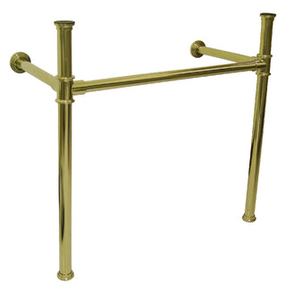 Fauceture 28.5 Inch Console Sink in Polished Brass