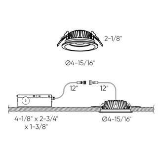4 Inch High Powered LED Commercial Down Light