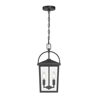 Strathden 9" Wide 2-Light Outdoor Hanging Lantern