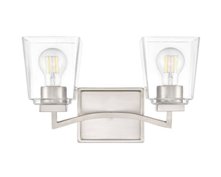 Avenna 14.5" Wide 2-Light Vanity - Brushed Nickel