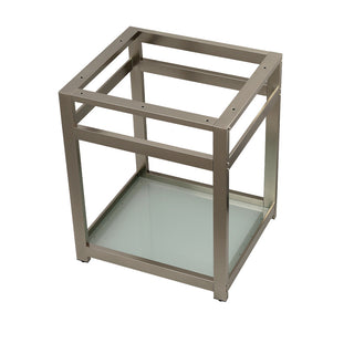 Kingston Commercial 25 Inch Console Sink in Brushed Nickel