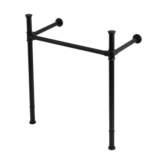 Fauceture 28.5 Inch Console Sink in Black
