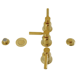 Concord Bidet Faucet in Brushed Brass
