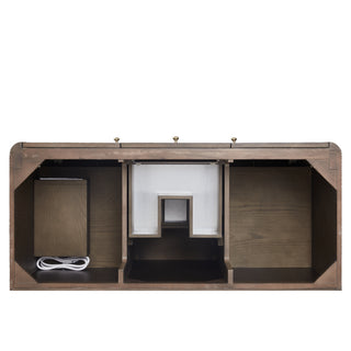 48 Inch Gracyn Freestanding Vanity in Sable / Victorian Silver Top