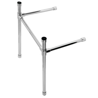 Dreyfuss 28 Inch Console Sink in Polished Chrome