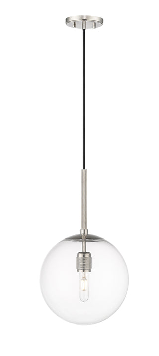 Kairo 12" Wide 1-Light Pendant - Polished Nickel
