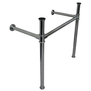 Fauceture 28.5 Inch Console Sink in Polished Chrome