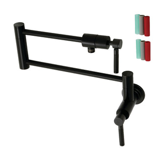 Kaiser Pot Filler Faucet in Matte Black